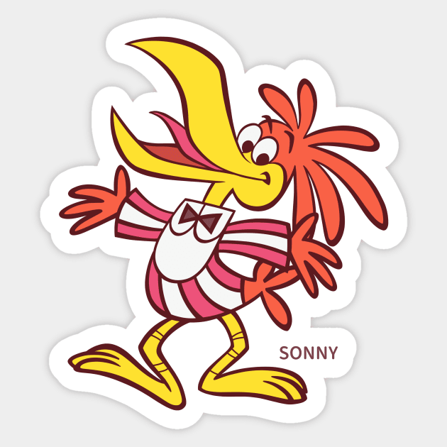 Sonny Sticker by DCMiller01